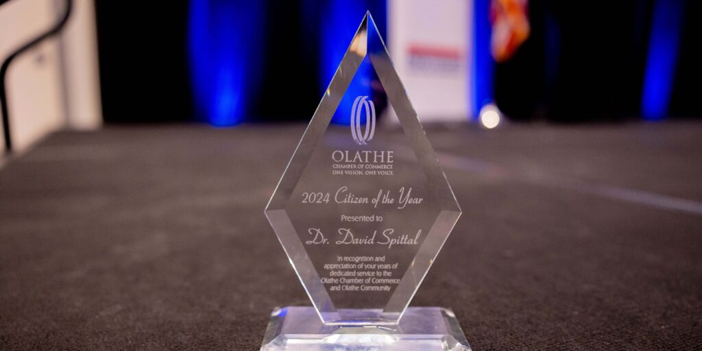 Dr. David J. Spittal Named Olathe Citizen of the Year - MidAmerica ...